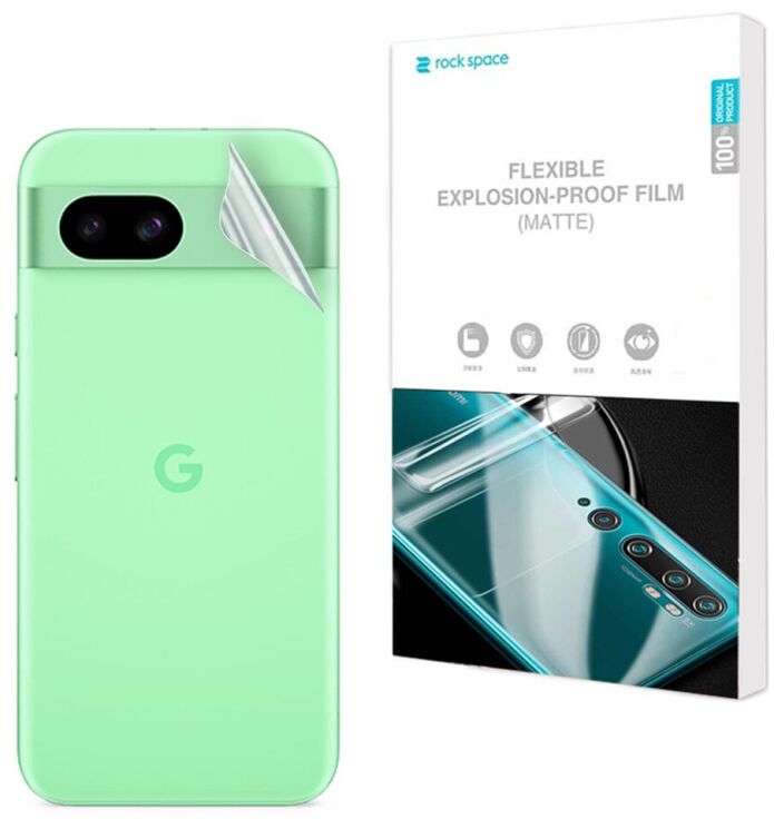 Антибликовая пленка на заднюю панель RockSpace Explosion-Proof Matte для Google Pixel 8A: фото 1 из 9