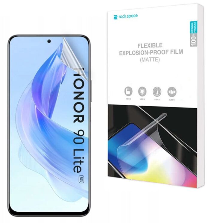 Антиблікова плівка на екран RockSpace Explosion-Proof Matte для Honor 90 Lite: фото 1 з 8