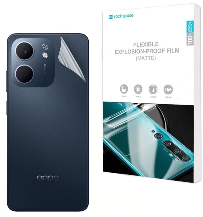 Антиблікова плівка на задню панель RockSpace Explosion-Proof Matte для OPPO A5x: фото 1 з 1