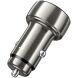 Автомобильное зарядное устройство Hoco Z50 Leader PD30W+QC3.0 - Metal Gray (923310H). Фото 2 из 4