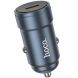 Автомобильное зарядное устройство Hoco Z57 Glorious PD30W - Metal Gray (923296H). Фото 2 из 7
