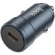 Автомобильное зарядное устройство Hoco Z57 Glorious PD30W - Metal Gray (923296H). Фото 4 из 7