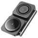 Беспроводное зарядное устройство Hoco CQ10 Consuelo 3 in 1 - Black (958261B). Фото 3 из 6