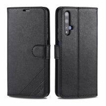 Чехол AZNS Wallet Case для Huawei Honor 20 / Nova 5T - Black: фото 1 из 4