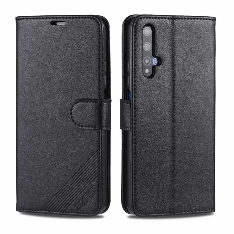 Чохол AZNS Wallet Case для Huawei Honor 20 / Nova 5T - Black: фото 1 з 4
