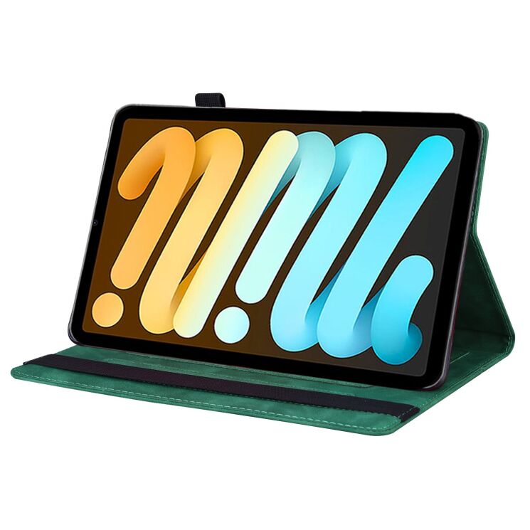 Чехол Deexe Business Style для iPad mini 8 - Green: фото 3 из 9