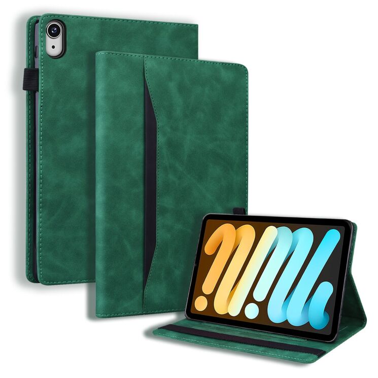 Чехол Deexe Business Style для iPad mini 8 - Green: фото 1 из 9