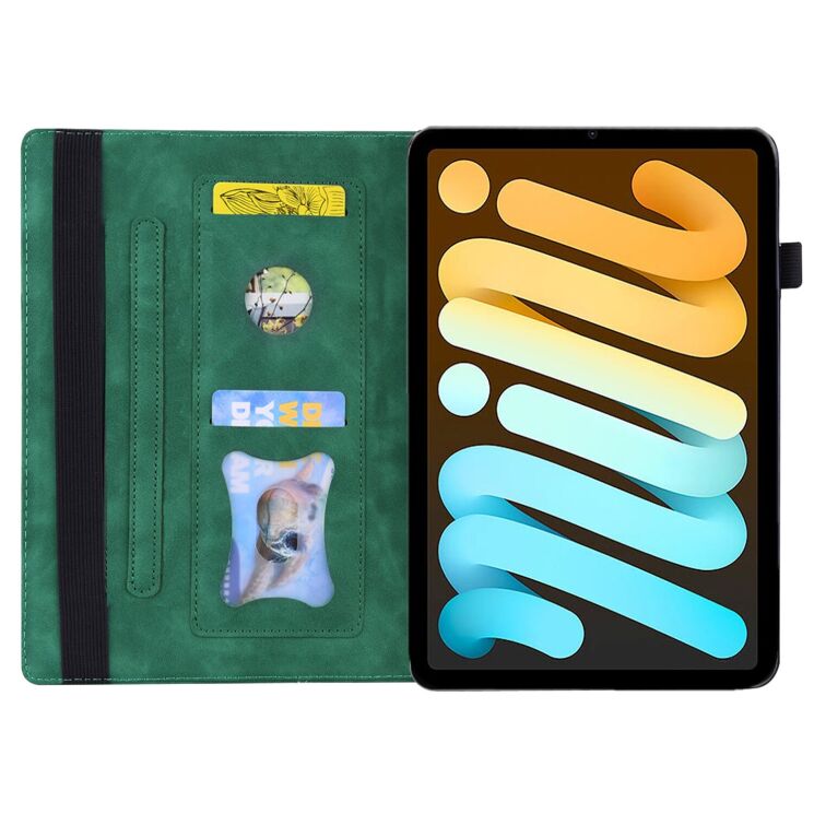 Чехол Deexe Business Style для iPad mini 8 - Green: фото 2 из 9