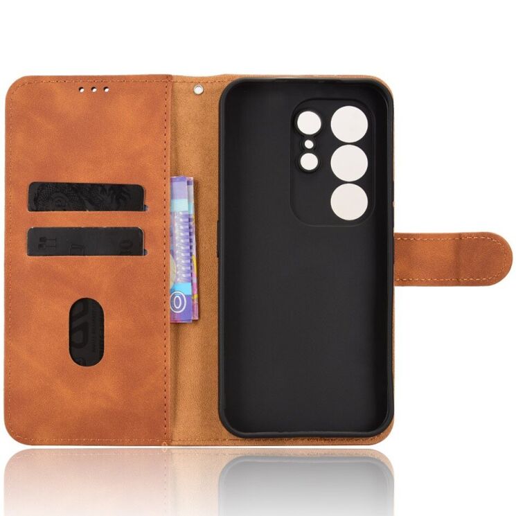 Чохол Deexe Classic Wallet для TECNO Camon 50 - Brown (386332Z) Чохол Deexe Classic Wallet для TECNO Camon 50 - Brown: фото 4 з 7