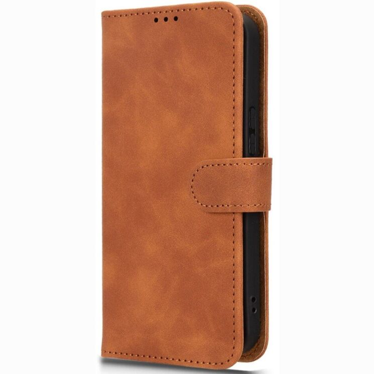 Чохол Deexe Classic Wallet для TECNO Camon 50 - Brown (386332Z) Чохол Deexe Classic Wallet для TECNO Camon 50 - Brown: фото 5 з 7