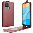 Чохол Deexe Flip Case для Oppo A15 / A15s - Brown (260401Z)