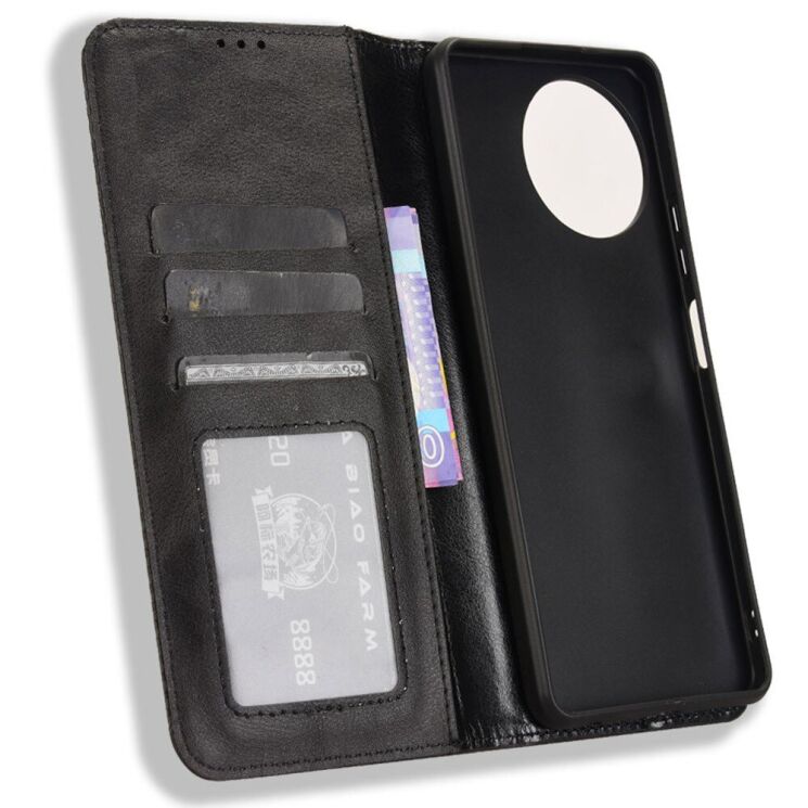 Чохол Deexe Retro Style для Blackview Shark 8 / Oscal Tiger 12 - Black: фото 4 з 7