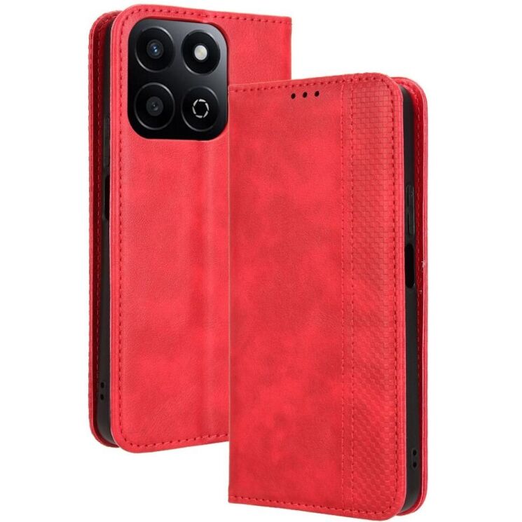 Чехол Deexe Retro Style для Honor 200 Smart - Red: фото 1 из 7