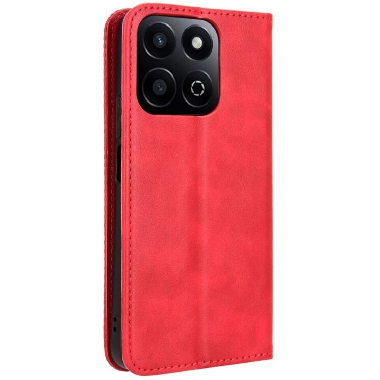 Чехол Deexe Retro Style для Honor 200 Smart - Red: фото 6 из 7
