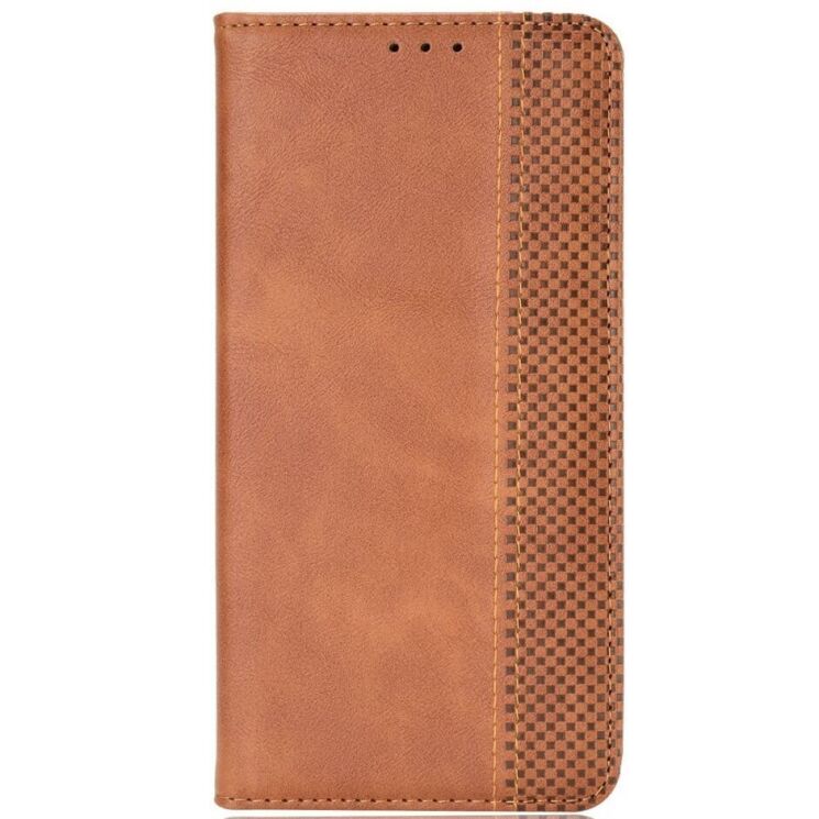 Чехол Deexe Retro Style для Infinix Hot 50 Pro - Brown: фото 5 из 7