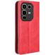 Чехол Deexe Retro Style для Infinix Note 50 / Note 50 Pro - Red (379200R). Фото 6 из 7