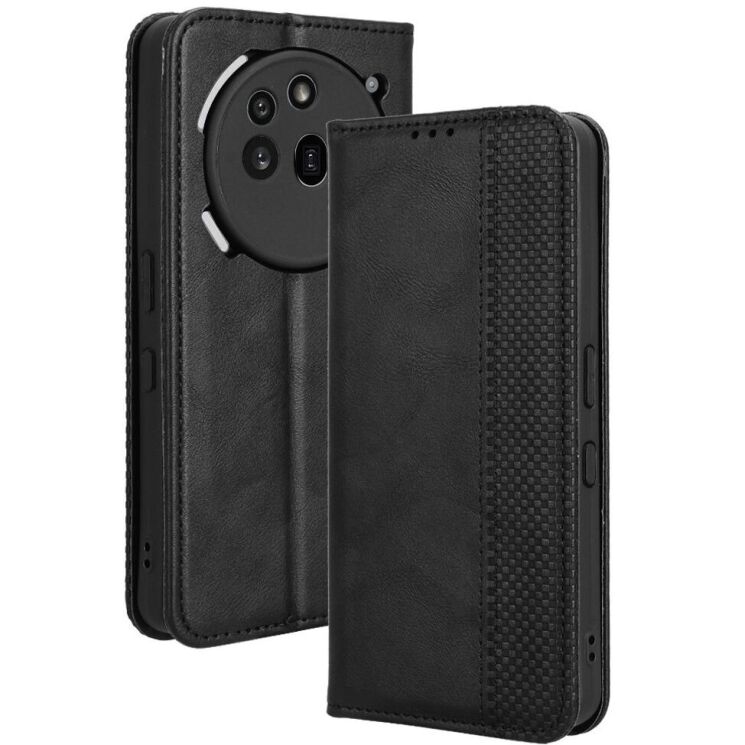 Чохол Deexe Retro Style для Nothing Phone (3a) Pro - Black: фото 7 з 18