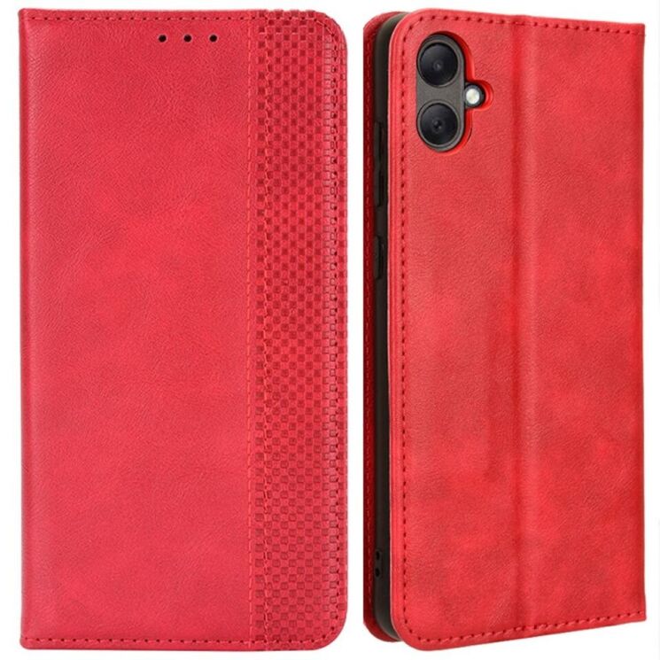 Чехол Deexe Retro Style для Samsung Galaxy A05 (A055) - Red: фото 1 из 6