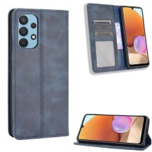 Чехол Deexe Retro Style для Samsung Galaxy A32 (А325) - Blue: фото 1 из 13