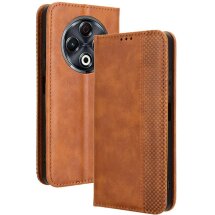 Чехол Deexe Retro Style для TECNO Spark 30 - Brown: фото 1 из 8