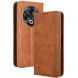Чехол Deexe Retro Style для TECNO Spark 30 - Brown (370400Z). Фото 1 из 8