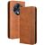 Чехол Deexe Retro Style для TECNO Spark 30 - Brown: фото 1 из 8