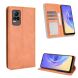 Чехол Deexe Retro Style для VIVO V21e - Brown (281600Z). Фото 7 из 16
