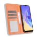 Чехол Deexe Retro Style для VIVO V21e - Brown (281600Z). Фото 5 из 16