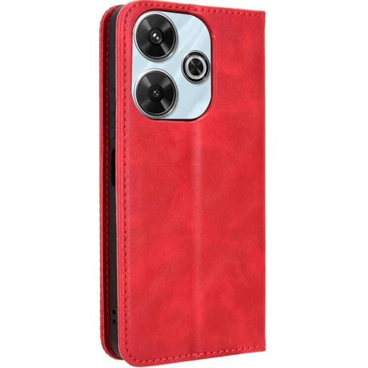 Чехол Deexe Retro Style для Xiaomi Redmi 13 - Red: фото 5 из 7