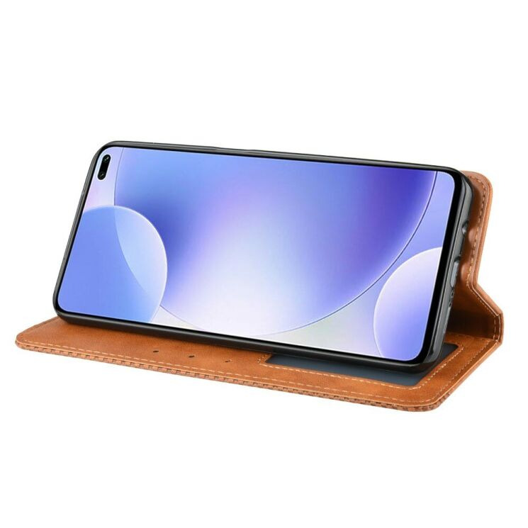 Чохол-книжка Deexe Retro Style для Xiaomi Redmi K30 - Brown: фото 6 з 15