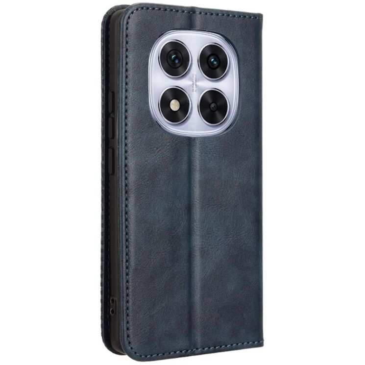 Чехол Deexe Retro Style для Xiaomi Redmi Note 14 Pro 5G / Note 14 Pro Plus / Poco X7 - Blue: фото 7 из 7