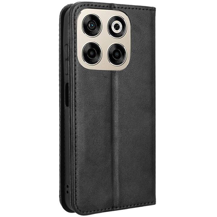 Чохол Deexe Retro Style для ZTE Nubia V70 - Black: фото 6 з 7