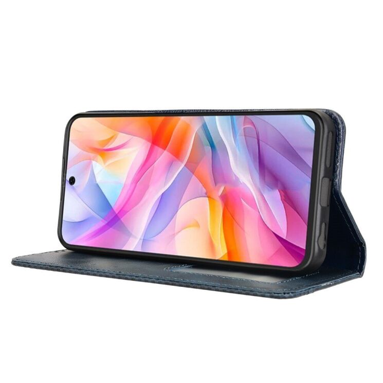 Чохол Deexe Retro Style для ZTE Nubia V70 Design - Blue: фото 3 з 7