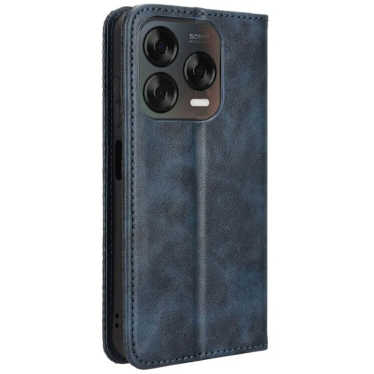 Чохол Deexe Retro Style для ZTE Nubia V70 Design - Blue: фото 6 з 7