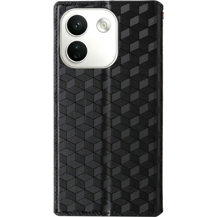 Чохол Deexe Rhombus Book для Xiaomi Redmi Note 17 Pro Max - Black (430504B) Чохол Deexe Rhombus Book для Xiaomi Redmi Note 17 Pro Max - Black: фото 7 з 7