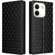 Чохол Deexe Rhombus Book для Xiaomi Redmi Note 17 Pro Max - Black (430504B)