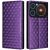 Чехол Deexe Rhombus Book для ZTE Nubia Music - Purple: фото 1 из 9