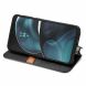 Чохол Deexe Rhombus Wallet для Motorola Moto G14 - Black (335544B). Фото 3 з 6