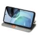 Чохол Deexe Rhombus Wallet для Motorola Moto G72 - Grey (318821H). Фото 3 з 10