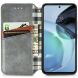 Чохол Deexe Rhombus Wallet для Motorola Moto G72 - Grey (318821H). Фото 2 з 10