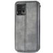 Чохол Deexe Rhombus Wallet для Motorola Moto G72 - Grey (318821H). Фото 6 з 10
