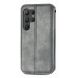 Чохол Deexe Rhombus Wallet для Samsung Galaxy S26 Ultra (S948) - Grey (408514H). Фото 5 з 6