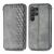 Чехол Deexe Rhombus Wallet для Samsung Galaxy S26 Ultra (S948) - Grey: фото 1 из 6