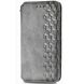 Чехол Deexe Rhombus Wallet для Samsung Galaxy S26 - Grey (404270H). Фото 4 из 6