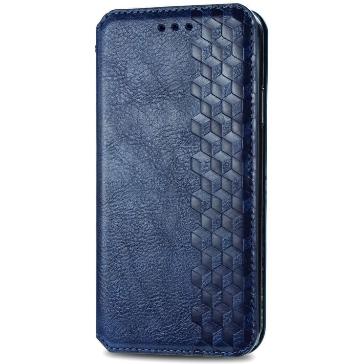 Чохол Deexe Rhombus Wallet для Xiaomi Poco X8 Pro Max - Blue: фото 4 з 10