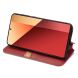 Чехол Deexe Rhombus Wallet для Xiaomi Redmi Note 13 Pro 4G / Poco M6 Pro - Red (345773R). Фото 3 из 11