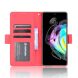 Чохол Deexe Wallet Stand для Motorola Edge 20 - Red (289006R). Фото 7 з 11