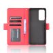 Чохол Deexe Wallet Stand для Motorola Edge 20 - Red (289006R). Фото 6 з 11