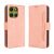 Чохол Deexe Wallet Stand для Motorola Moto G86 Power - Pink: фото 1 з 14
