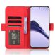 Чехол Deexe Wallet Stand для Realme 13 Plus - Red (366615R). Фото 4 из 7
